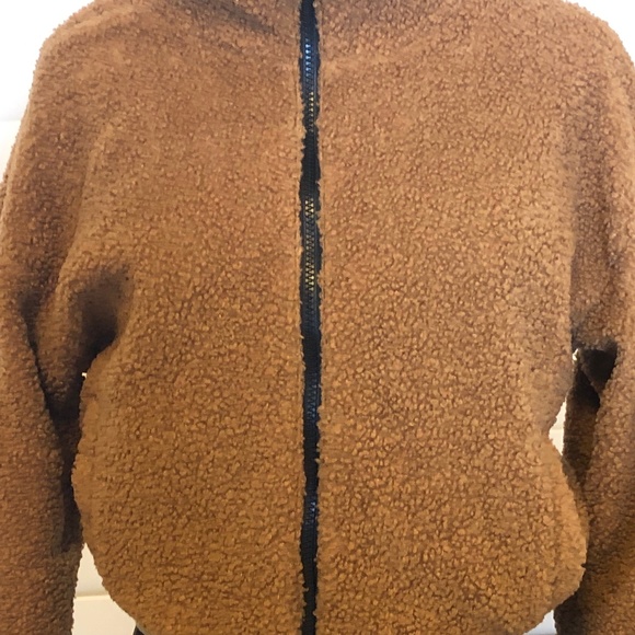 BLACK Fabletics Reversible Jacket- fits thru size 7-8 - Picture 4 of 10